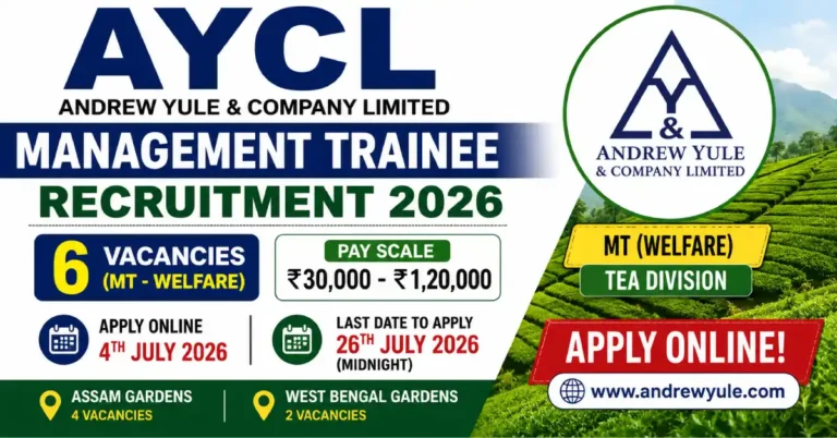 AYCL Management Trainee Recruitment 2026