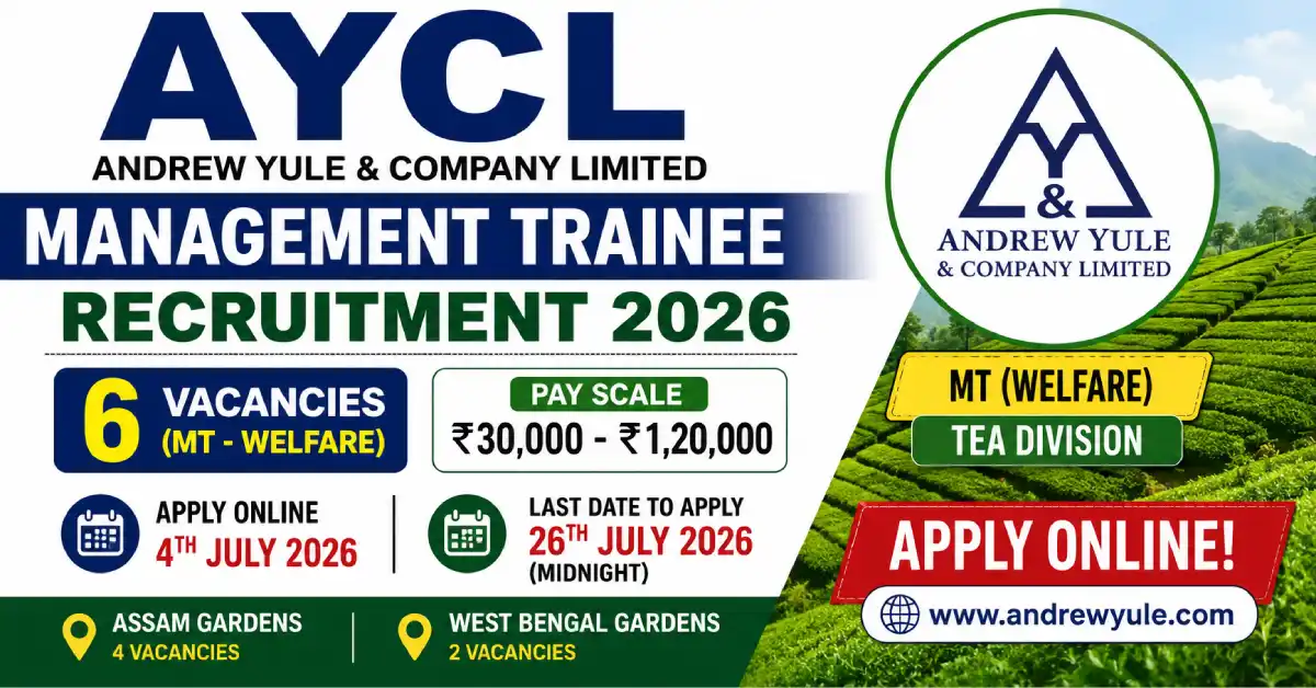 AYCL Management Trainee Recruitment 2026