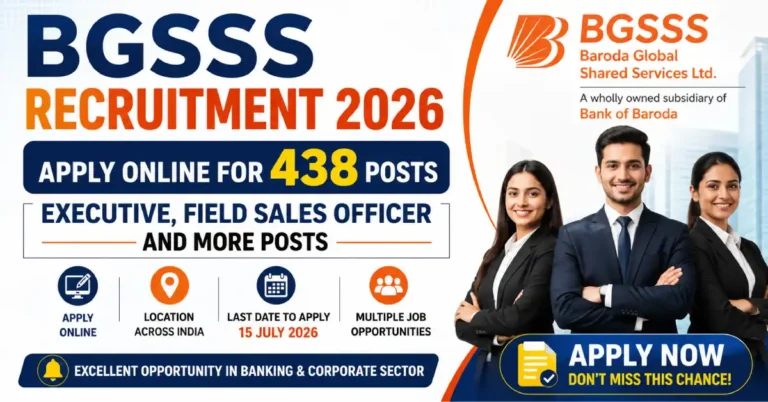 BGSSS Recruitment 2026
