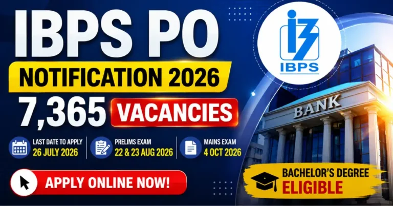 IBPS PO Notification 2026