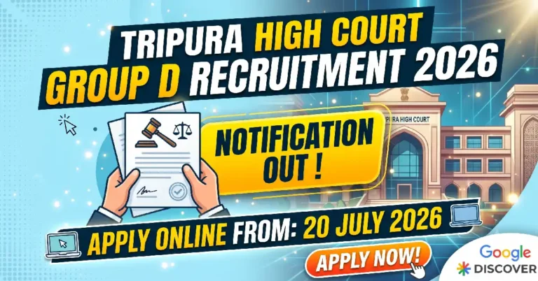 Tripura High Court Group D Recruitment 2026