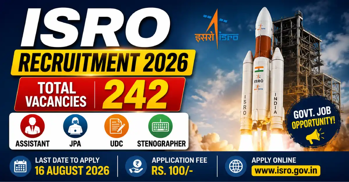ISRO Recruitment 2026
