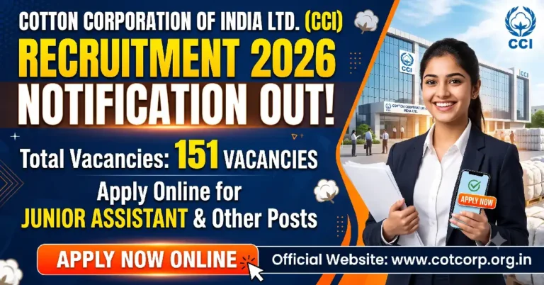 CCI Recruitment 2026