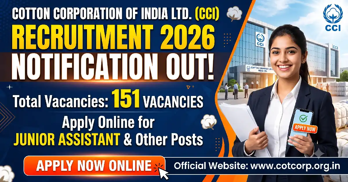 CCI Recruitment 2026