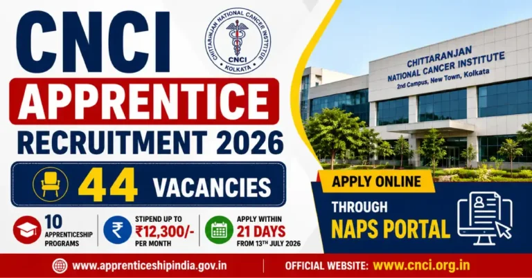 CNCI Apprentice Recruitment 2026