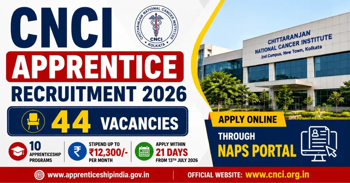 CNCI Apprentice Recruitment 2026