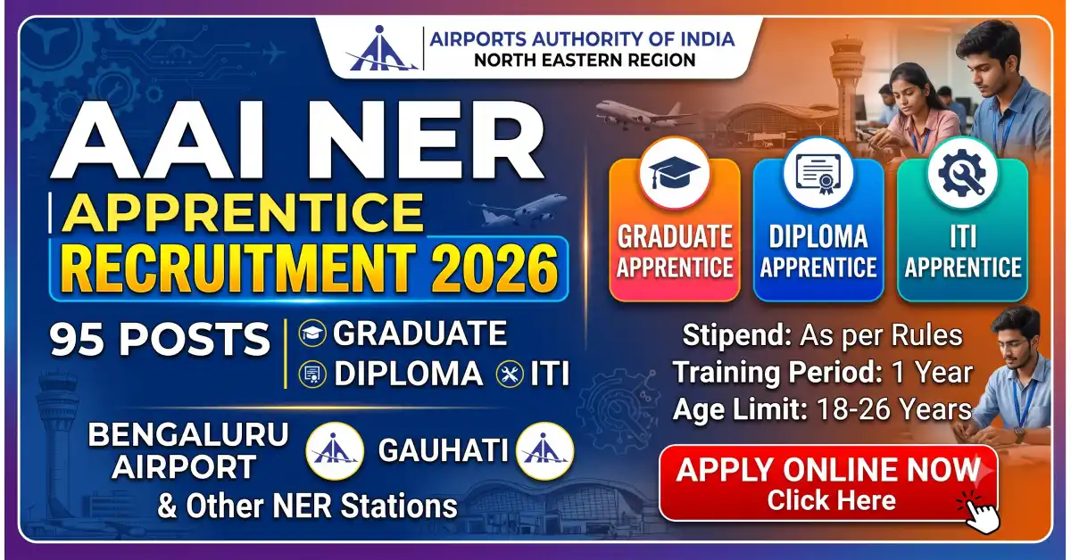 AAI NER Apprentice Recruitment 2026