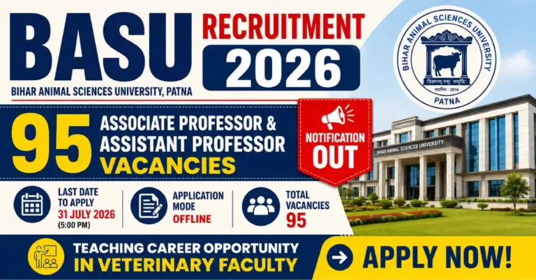 BASU Recruitment 2026