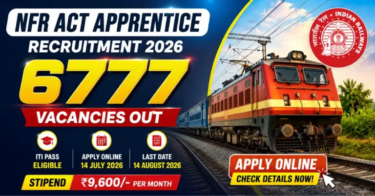 NFR Act Apprentice Recruitment 2026